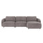 Norris sofa 4 seter sjeselong høyre Rowico Sofa