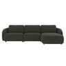 Norris sofa 4 seter sjeselong høyre Rowico Sofa