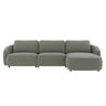Norris sofa 4 seter sjeselong høyre Rowico Sofa
