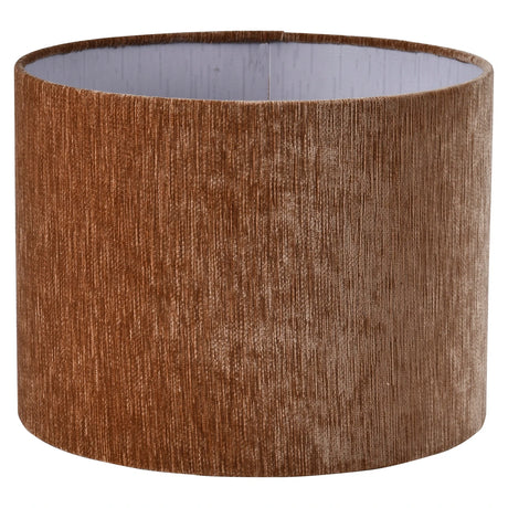 Lampeskjerm Ziba Be rett mocha mousse 40Ø Richmond Interiors Lampeskjerm