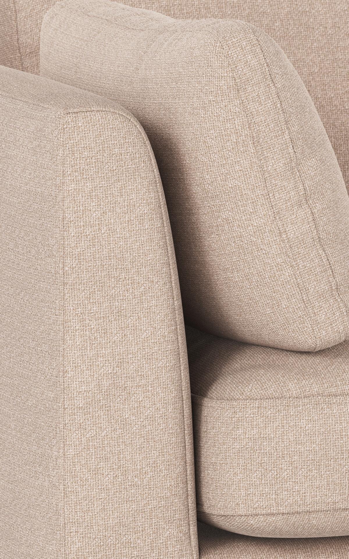 Corwin 3,5 seter sofa sjeselong høyre