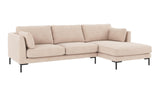 Corwin 3,5 seter sofa sjeselong høyre