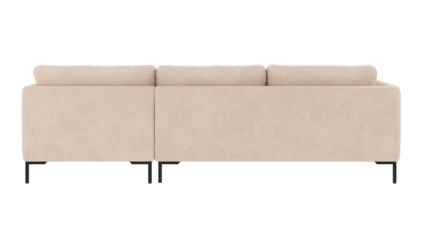 Corwin 3,5 seter sofa sjeselong høyre