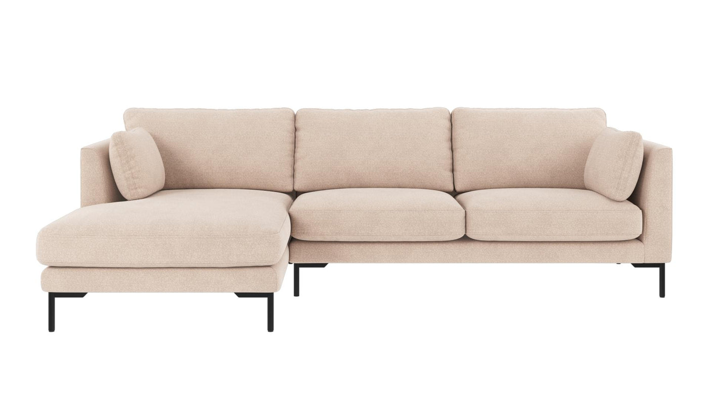 Corwin 3,5 seter sofa sjeselong venstre