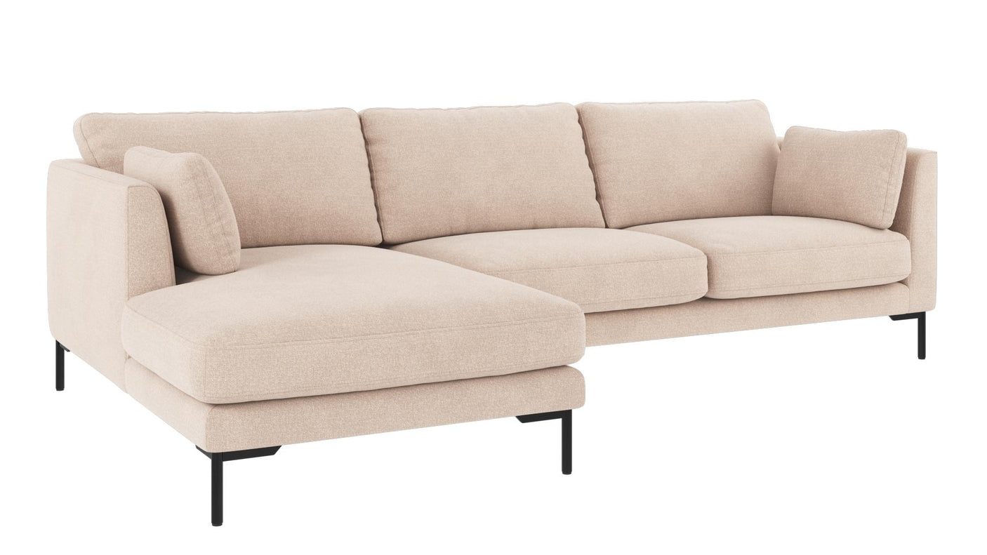 Corwin 3,5 seter sofa sjeselong venstre