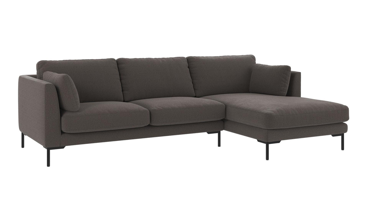 Corwin 3,5 seter sofa sjeselong høyre