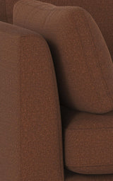 Corwin 3,5 seter sofa sjeselong høyre