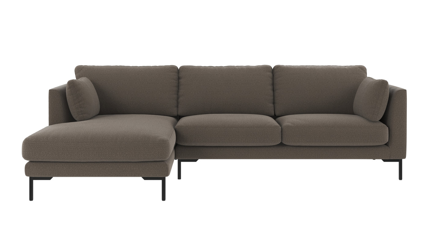 Corwin 3,5 seter sofa sjeselong venstre
