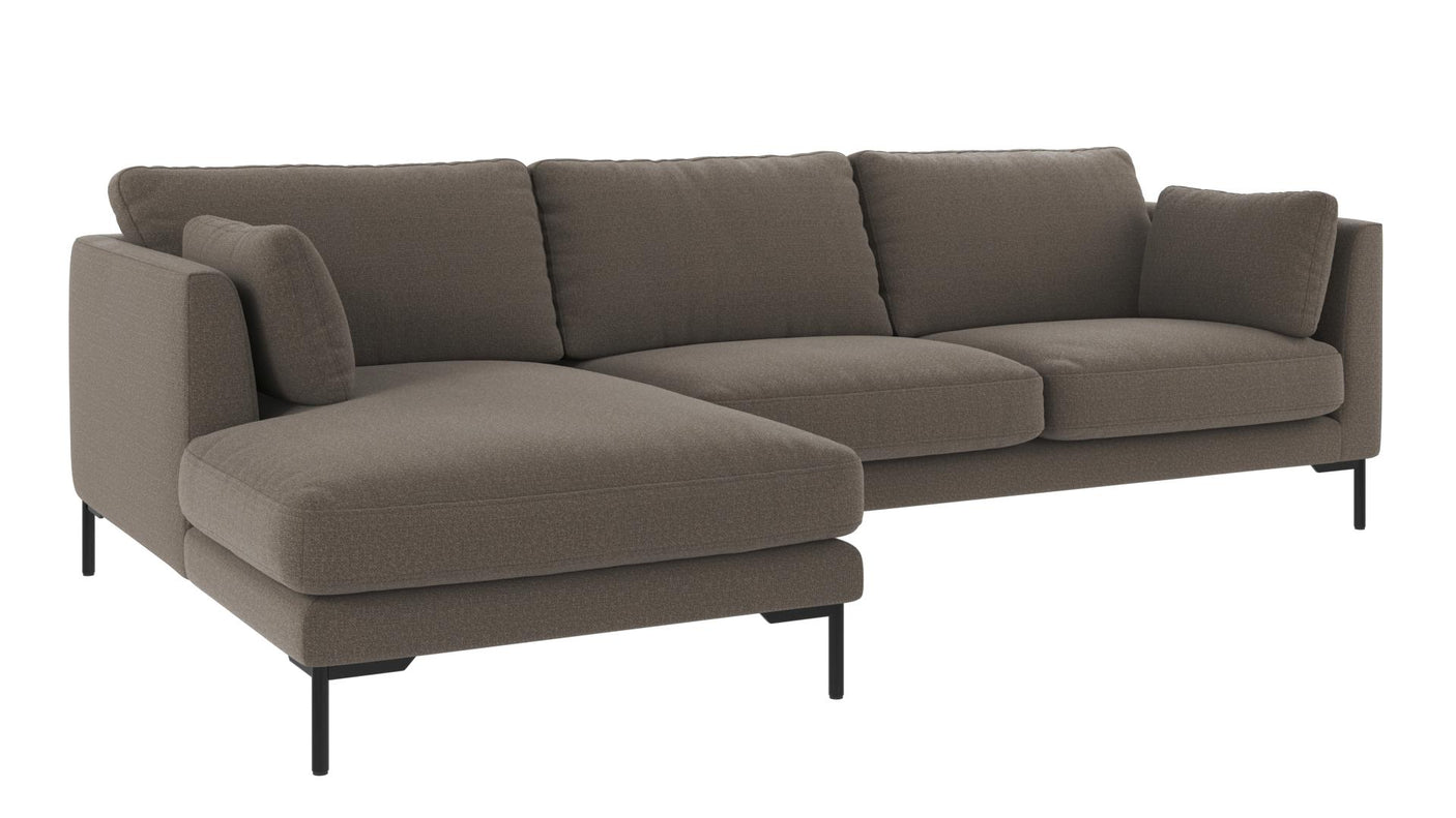 Corwin 3,5 seter sofa sjeselong venstre
