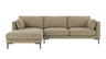 Corwin 3,5 seter sofa sjeselong venstre