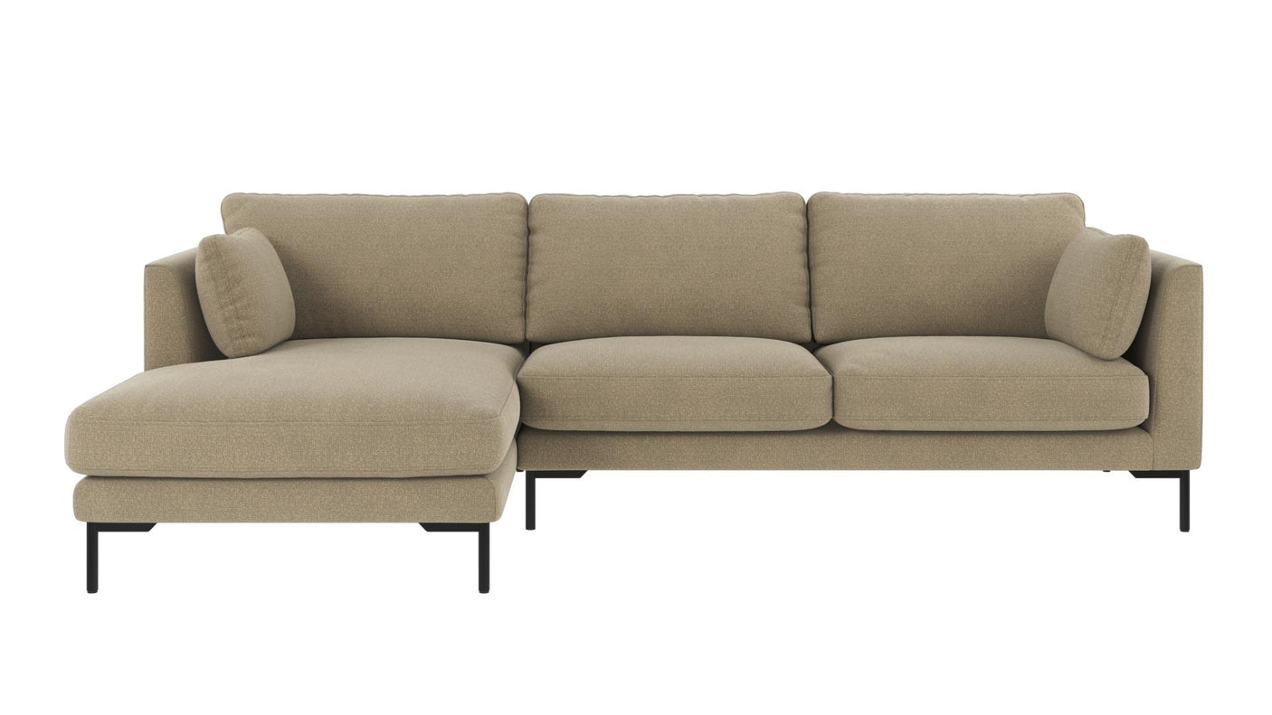 Corwin 3,5 seter sofa sjeselong venstre