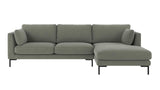 Corwin 3,5 seter sofa sjeselong høyre