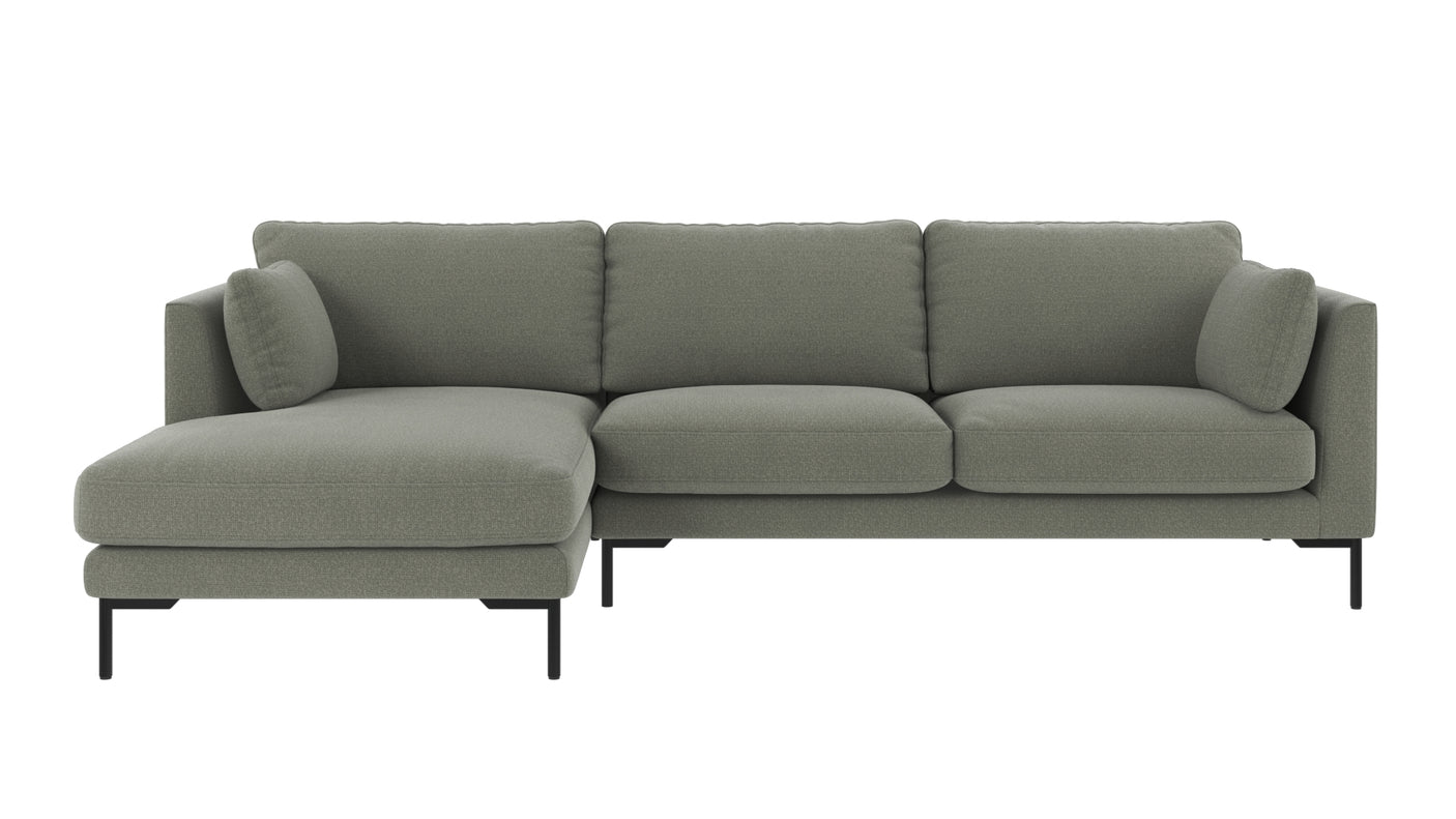 Corwin 3,5 seter sofa sjeselong venstre