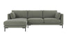 Corwin 3,5 seter sofa sjeselong venstre