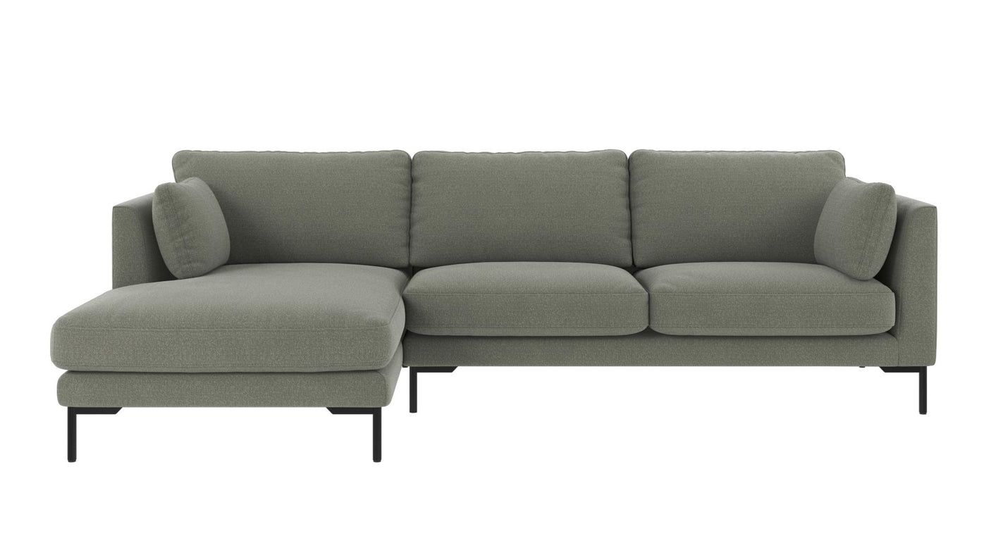 Corwin 3,5 seter sofa sjeselong venstre