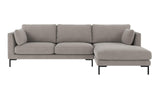 Corwin 3,5 seter sofa sjeselong høyre