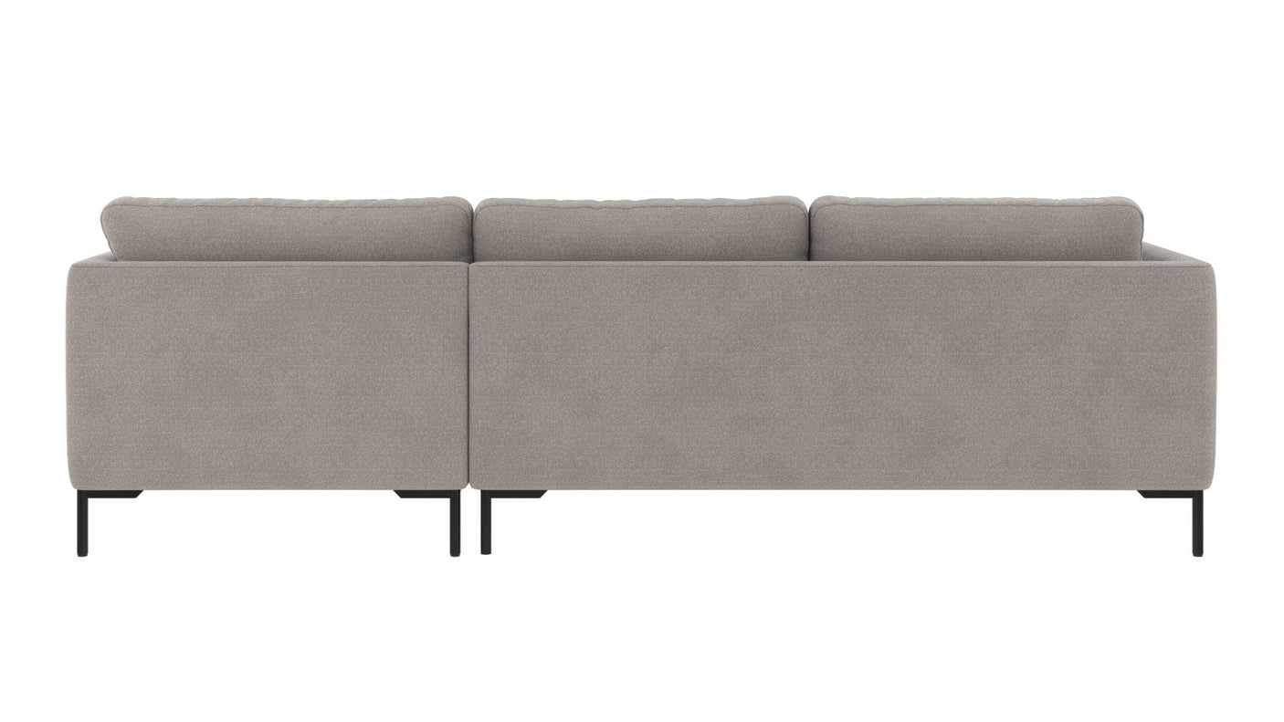 Corwin 3,5 seter sofa sjeselong høyre