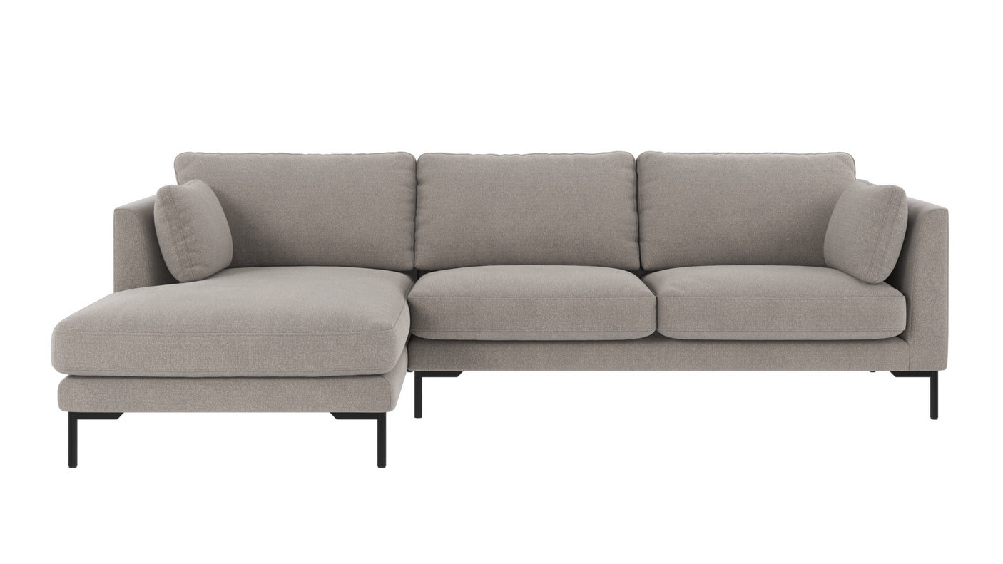 Corwin 3,5 seter sofa sjeselong venstre