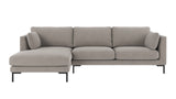 Corwin 3,5 seter sofa sjeselong venstre