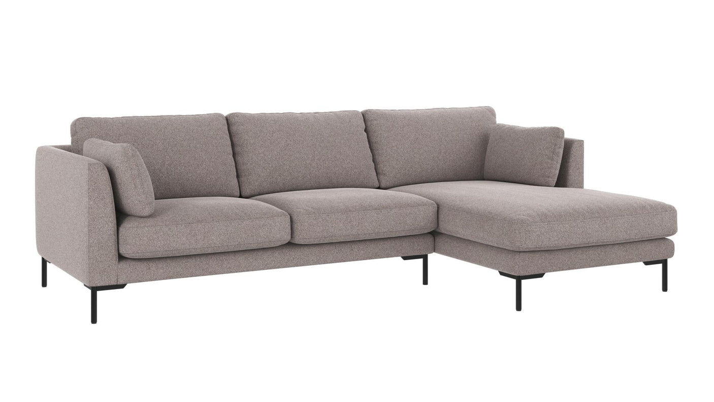 Corwin 3,5 seter sofa sjeselong høyre
