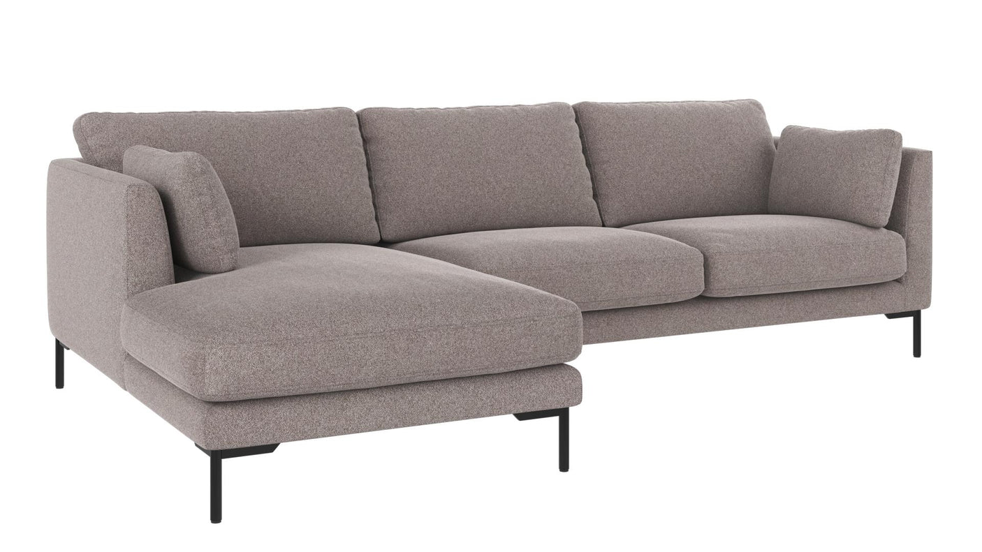 Corwin 3,5 seter sofa sjeselong venstre