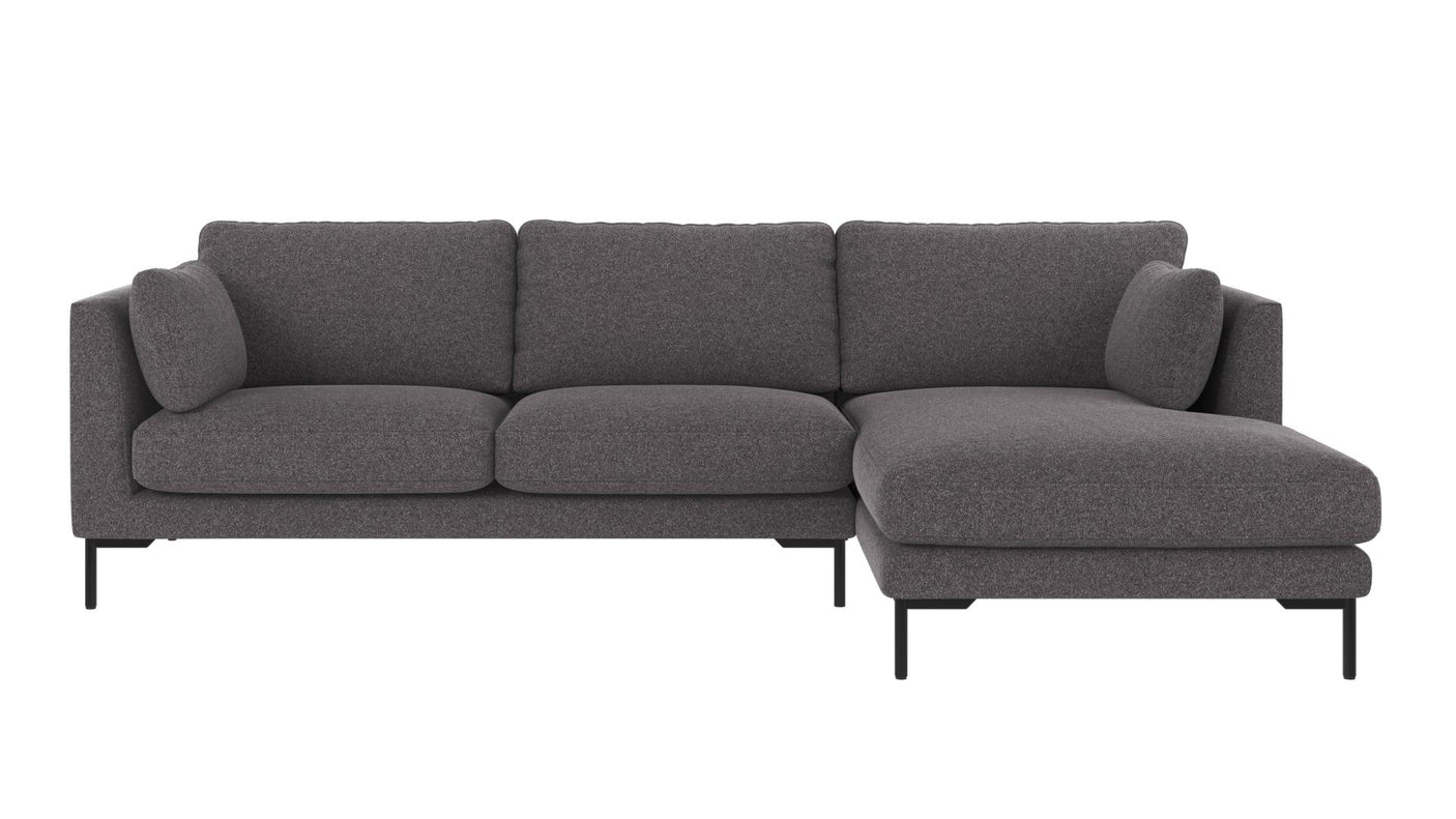 Corwin 3,5 seter sofa sjeselong høyre