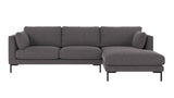 Corwin 3,5 seter sofa sjeselong høyre