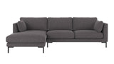 Corwin 3,5 seter sofa sjeselong venstre