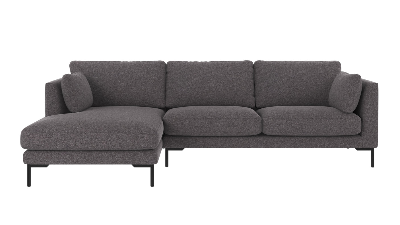 Corwin 3,5 seter sofa sjeselong venstre