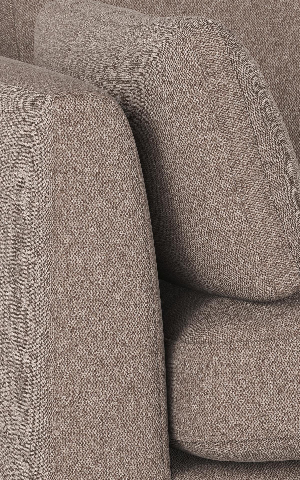 Corwin 3,5 seter sofa sjeselong høyre