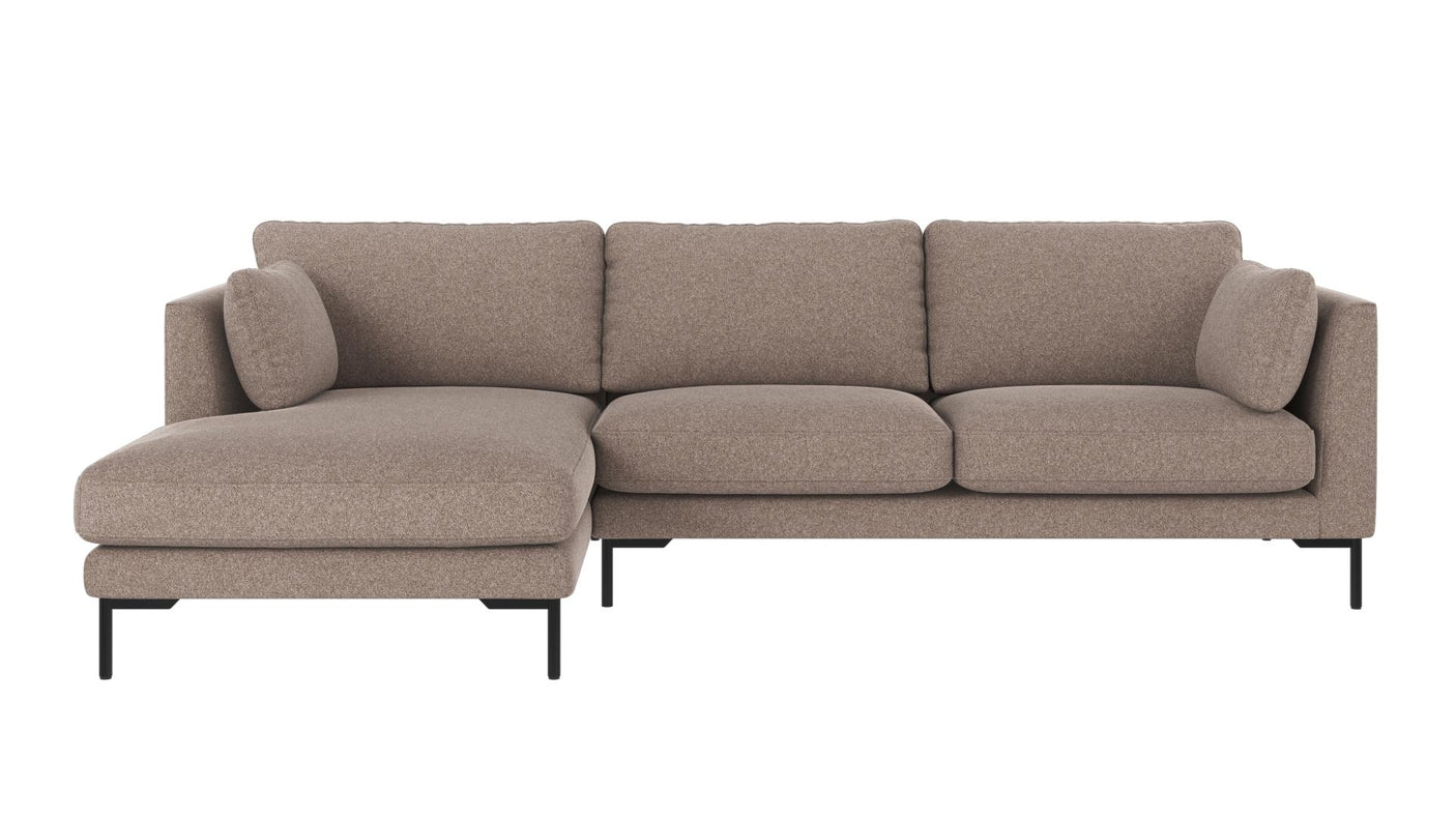 Corwin 3,5 seter sofa sjeselong venstre