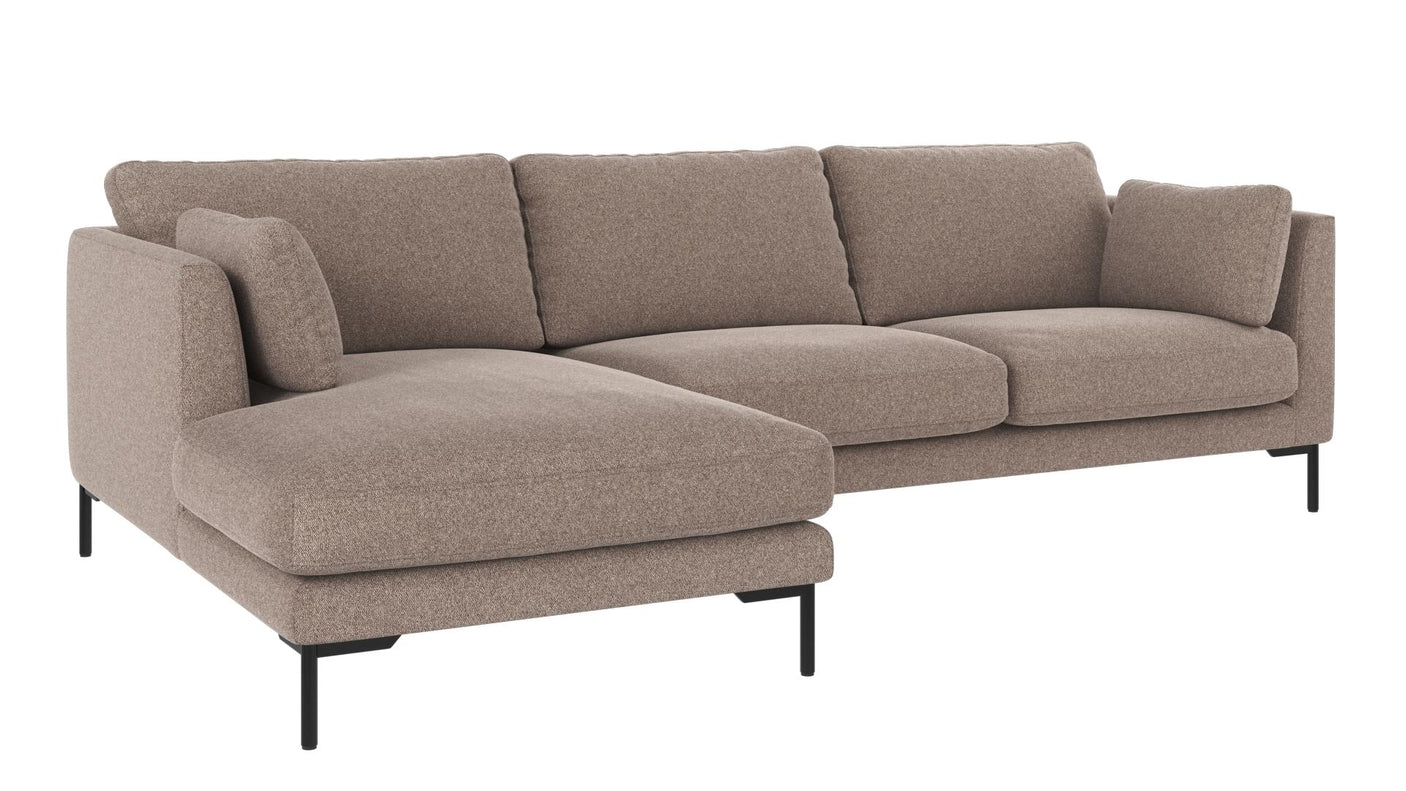 Corwin 3,5 seter sofa sjeselong venstre