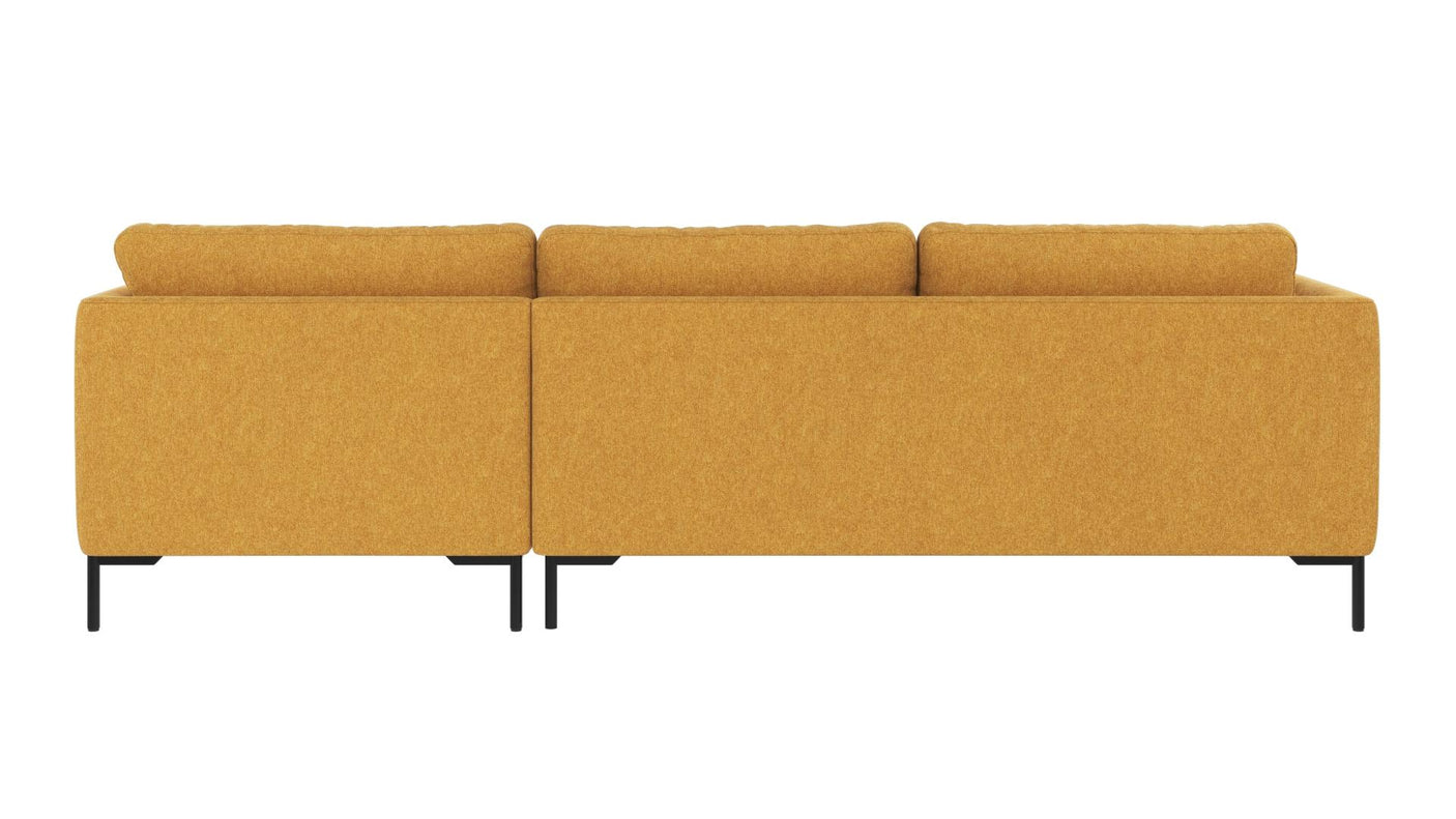 Corwin 3,5 seter sofa sjeselong høyre