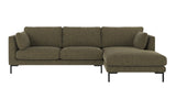 Corwin 3,5 seter sofa sjeselong høyre