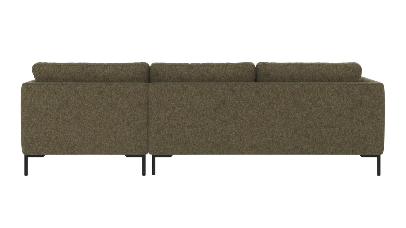 Corwin 3,5 seter sofa sjeselong høyre