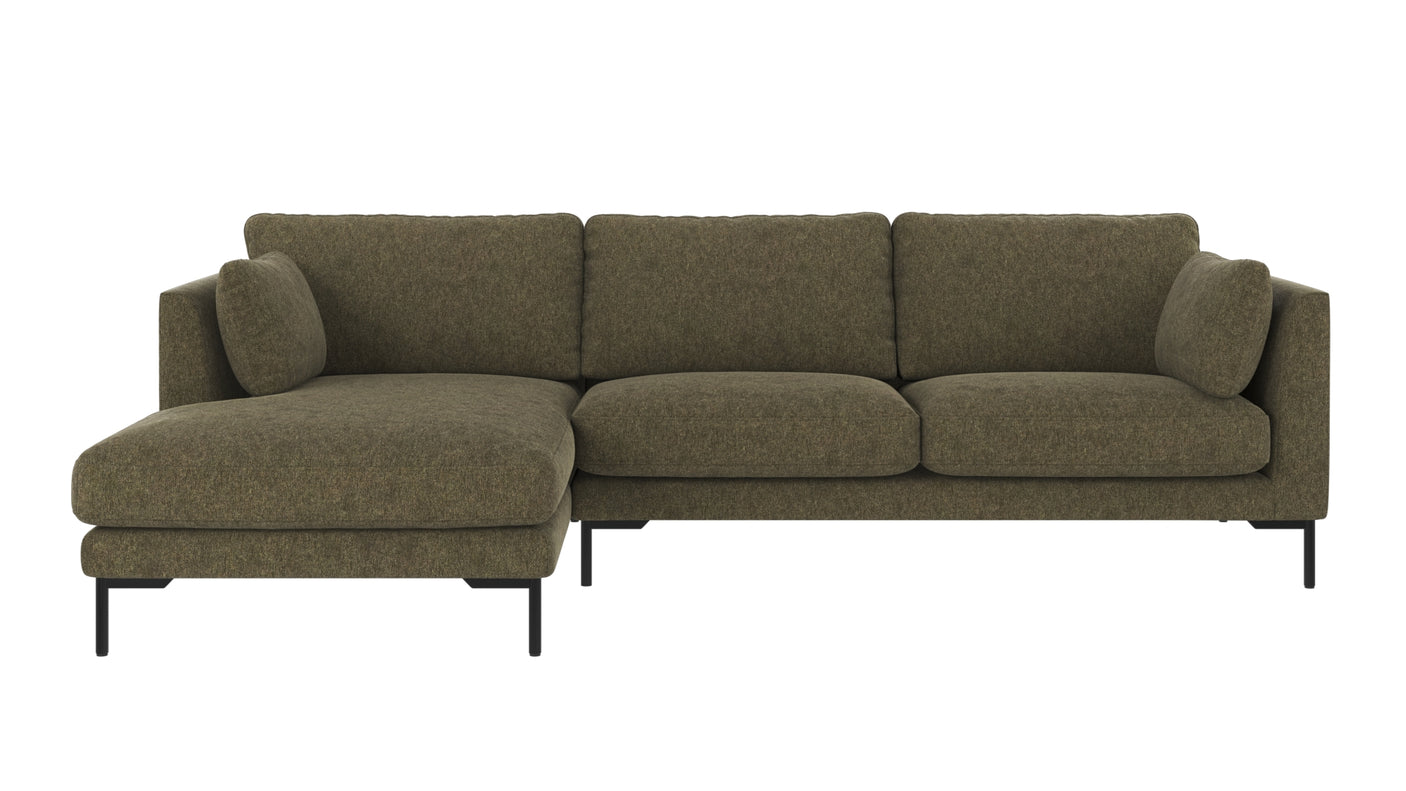 Corwin 3,5 seter sofa sjeselong venstre