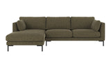 Corwin 3,5 seter sofa sjeselong venstre