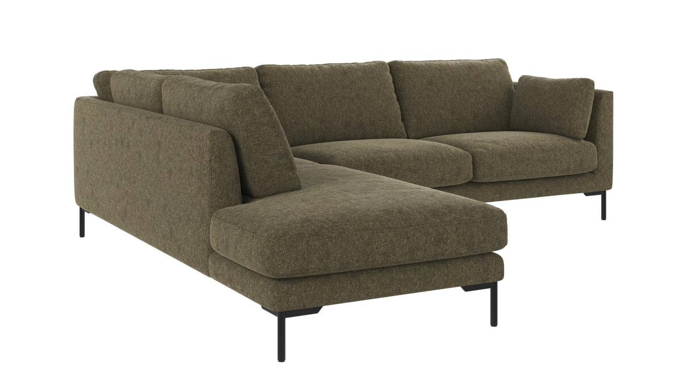 Corwin corner sofa left open end venstre