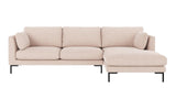 Corwin 3,5 seter sofa sjeselong høyre