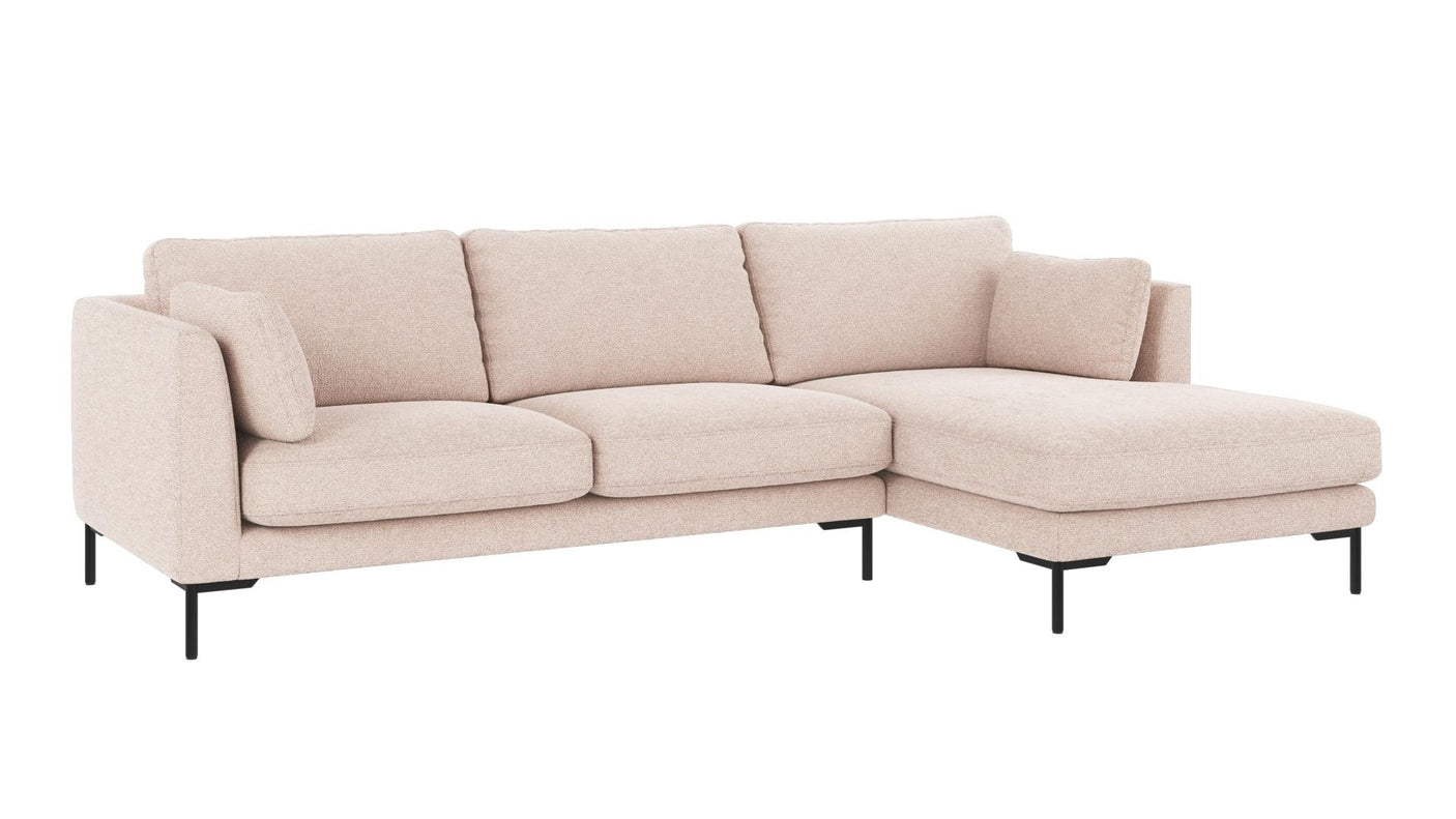 Corwin 3,5 seter sofa sjeselong høyre
