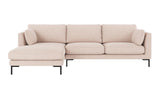 Corwin 3,5 seter sofa sjeselong venstre