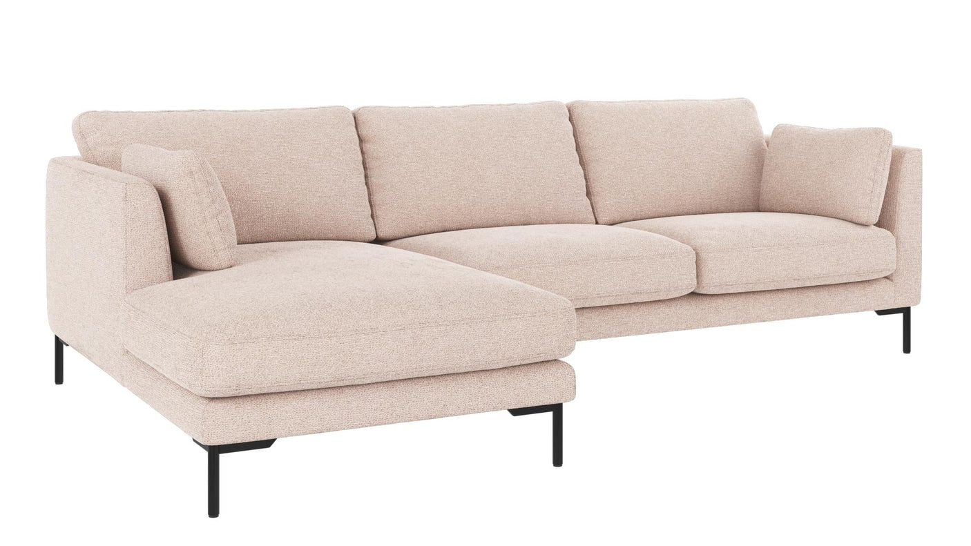 Corwin 3,5 seter sofa sjeselong venstre