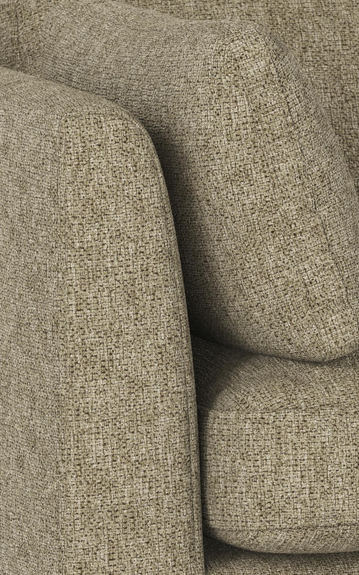 Corwin 3,5 seter sofa sjeselong høyre