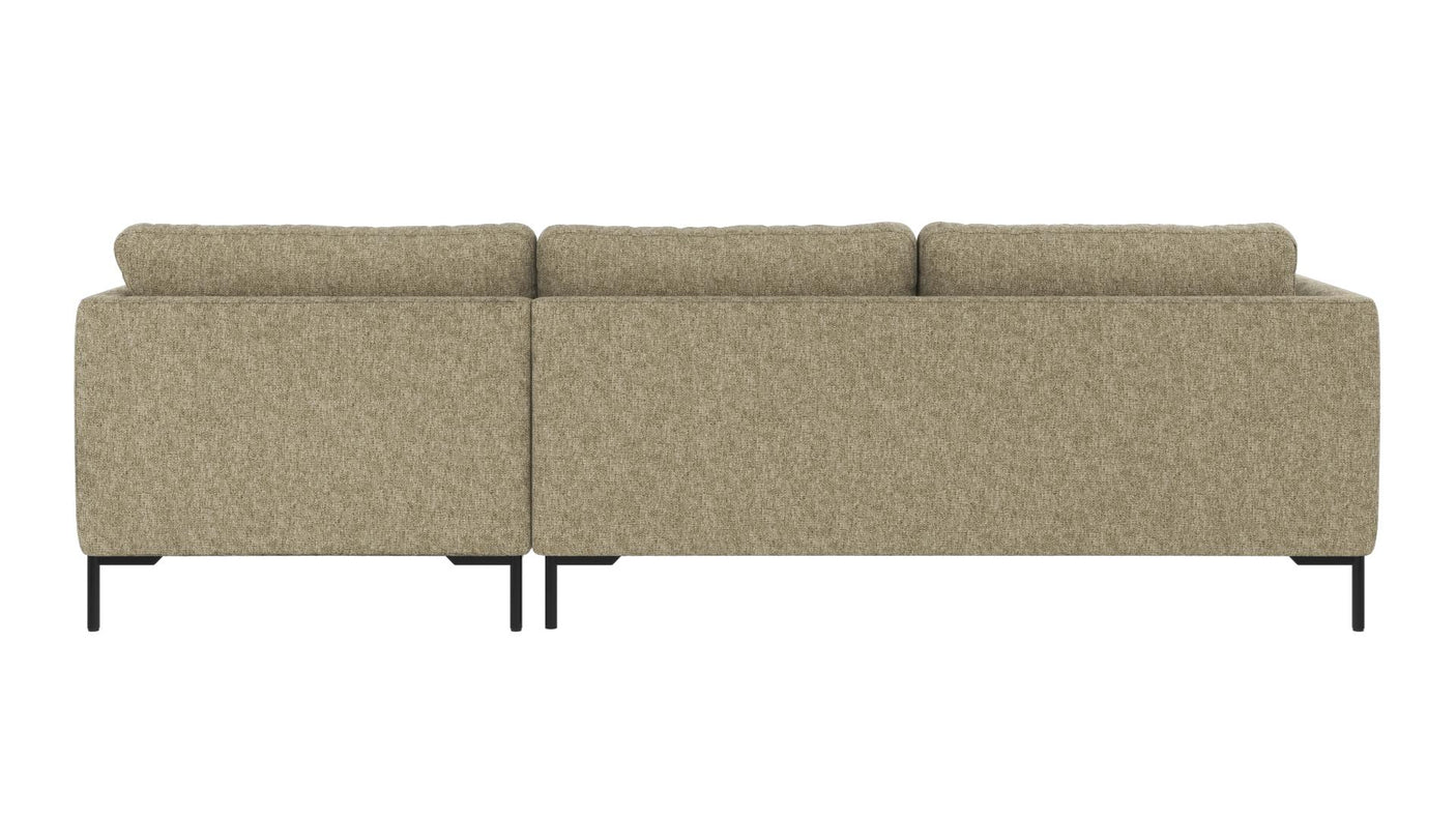 Corwin 3,5 seter sofa sjeselong høyre