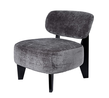Stol Harlow Chenille Mole B72 D78 H74 SH43 Homefactory 