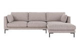 Corwin 3,5 seter sofa sjeselong høyre