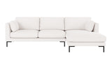 Corwin 3,5 seter sofa sjeselong høyre