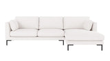 Corwin 3,5 seter sofa sjeselong høyre