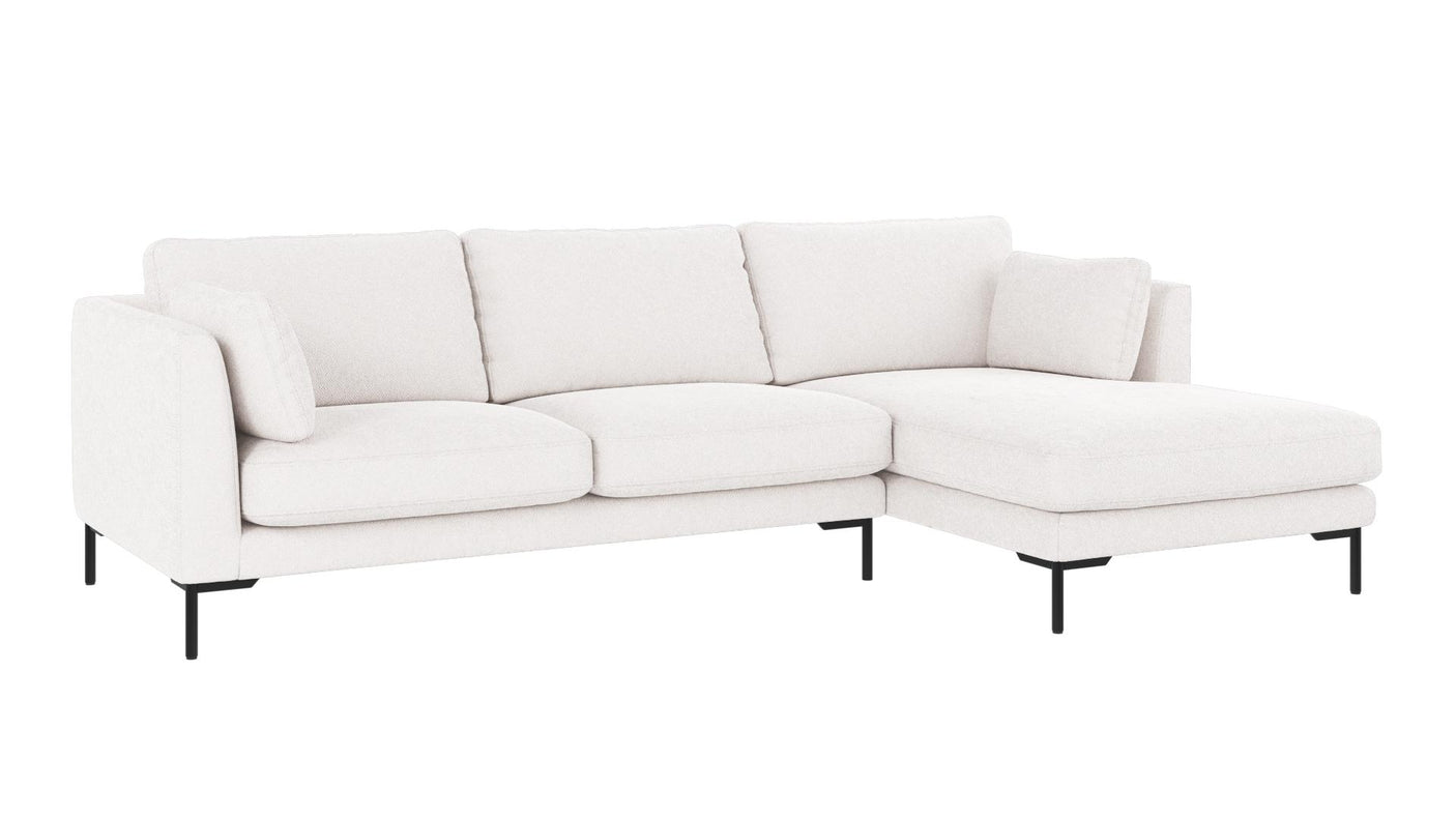 Corwin 3,5 seter sofa sjeselong høyre