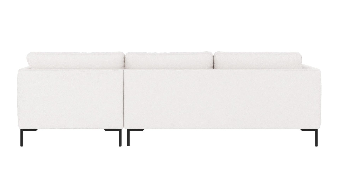 Corwin 3,5 seter sofa sjeselong høyre